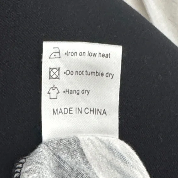 Floral Cold Shoulder Dress in Black/Blue/White Size Large - Picture 8 of 9